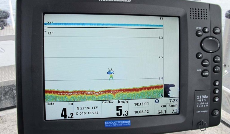 Fischerkennung auf Echoloten