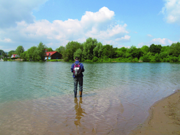 Hier ist die Sandbank deutlich zu erkennen