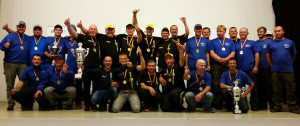 Das FTM Team (Mitte) konnte sich den Meistertitel beim Angeltreff 2015 vorm Team Brandenburg (Stipp Profi),rechts) und der Mannschaft aus Köllerbach sichern. © www.ftmax.de