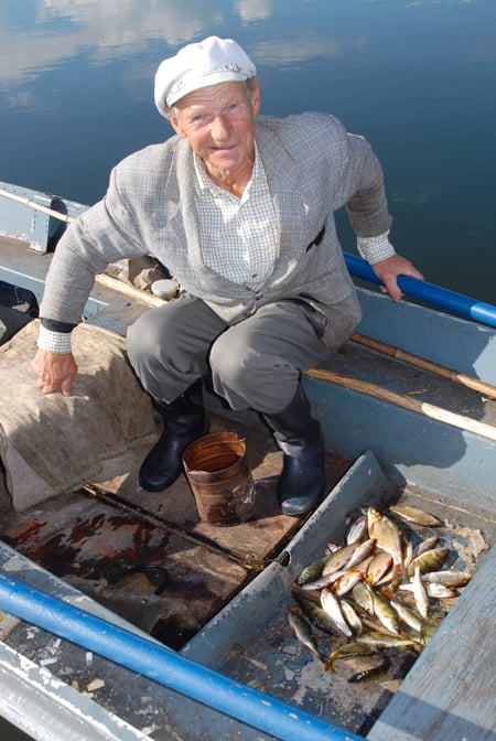 Selbst kleine Fische werden in Estland verwertet, weil der Fischfang in erster Linie dem Nahrungserwerb dient. © BLINKER