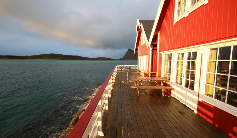 Moderne Ferienhäuser, die direkt am Wasser liegen, machen den Norwegenurlaub zu etwas ganz besonderem.