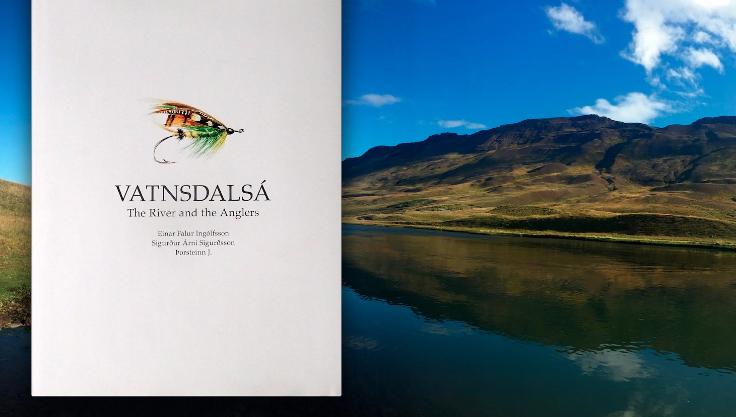 "Vatnsdalsa The River and the Anglers". Eric Clapton ist einer von ihnen, er kommt jeden Sommer zum Fliegenfischen auf Lachs an den Vatnsdalsa.