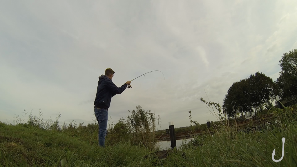 Auch Finn von den Fischköppen konnte am Ende seinen Schleusen-Fisch fangen. 