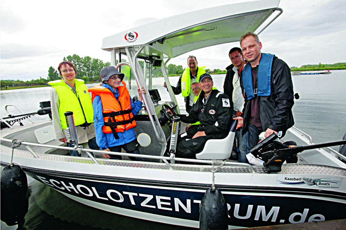 Macht mit beim Schlageter Echolot-Seminar am Bodensee und erfahrt alles wichtige rund um die Bootstechnik.