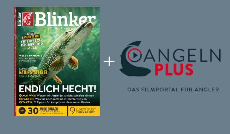 Alles neu: Das BLINKER-Magazin erstrahlt in einem neuen Gewandt und in Verbindung mit ANGELNplus bekommt Ihr die volle Packung Angeln geboten!