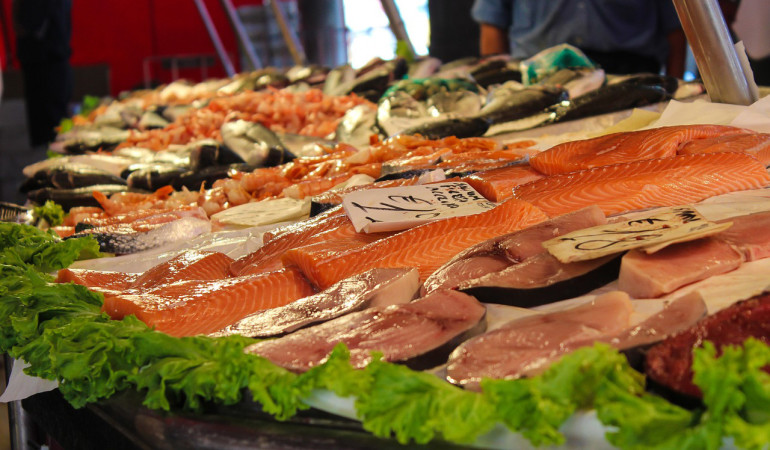 Fischkonsum Deutschland 2016: Lachs ist der beliebteste Fisch bei Deutschen. Foto: pb