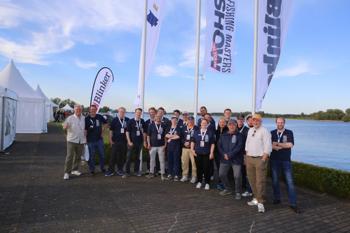 Das Fishing Master Show 2018 Messe Team