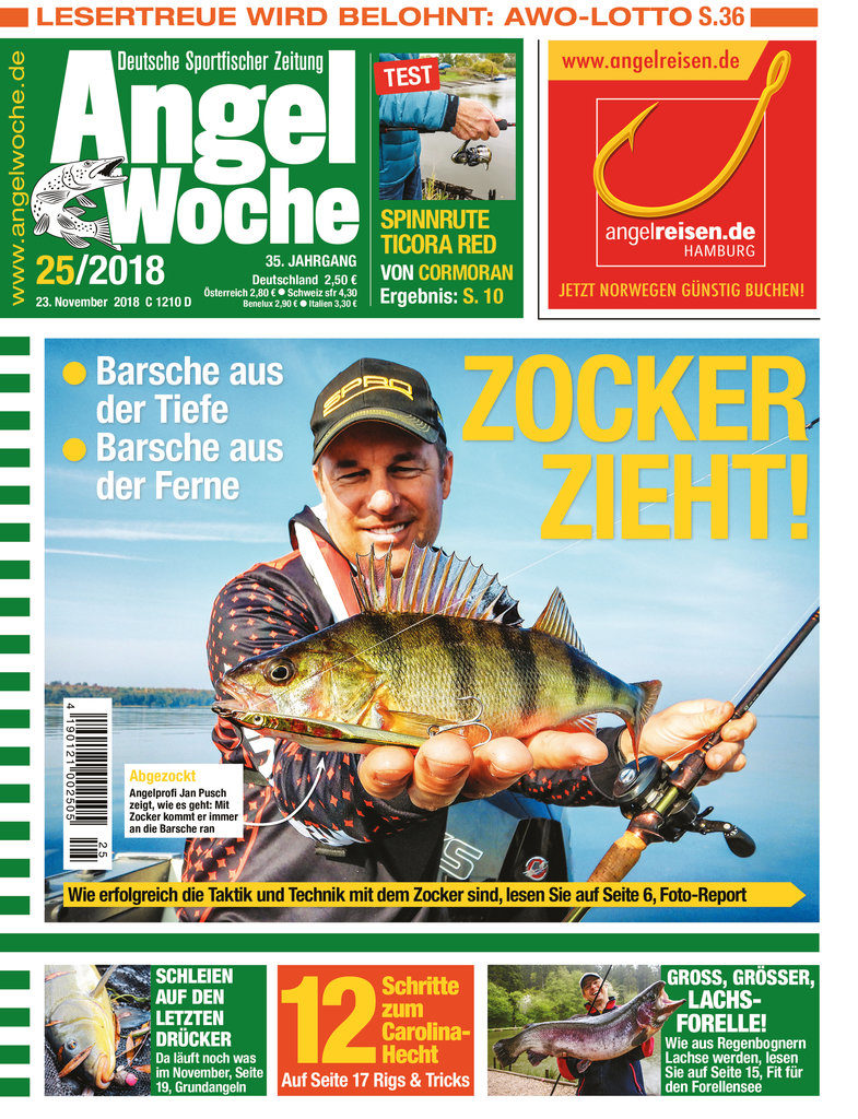 Diese Themen finden Sie in der aktuellen AngelWoche-25-2018