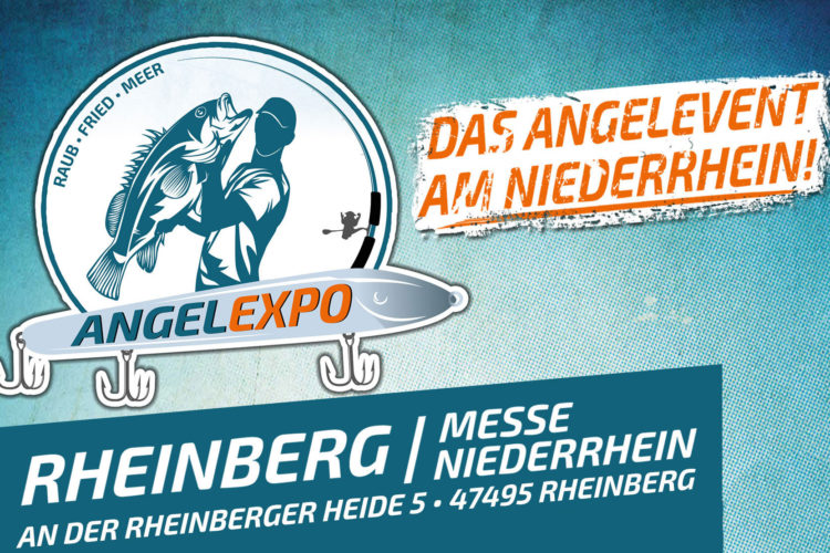 Mitmachen und Freikarten für die Angelexpo Rheinberg 2018 gewinnen.