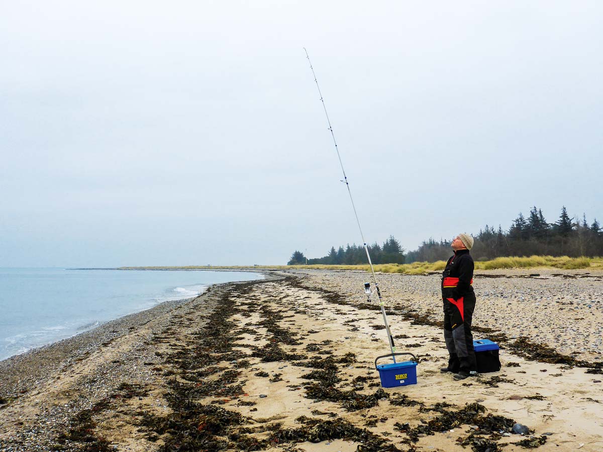 Der Strand von Niobe ist hauptsächlich für Brandungsangler interessant. Foto: Blinker