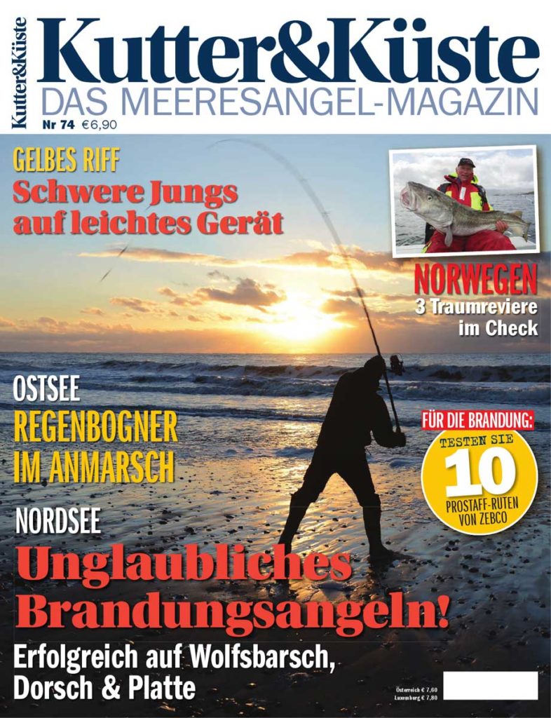 Kutter & Küste Magazin 74 ab dem 11. Dezember 2018 im Handel erhältlich.