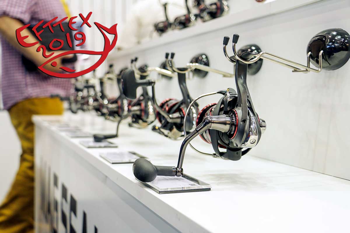 Angelgeräte für die Saison 2020 konnte man auf der EFTTEX 2019 (European Fishing Tackle Trade Exhibition) in Brüssel bewundern.