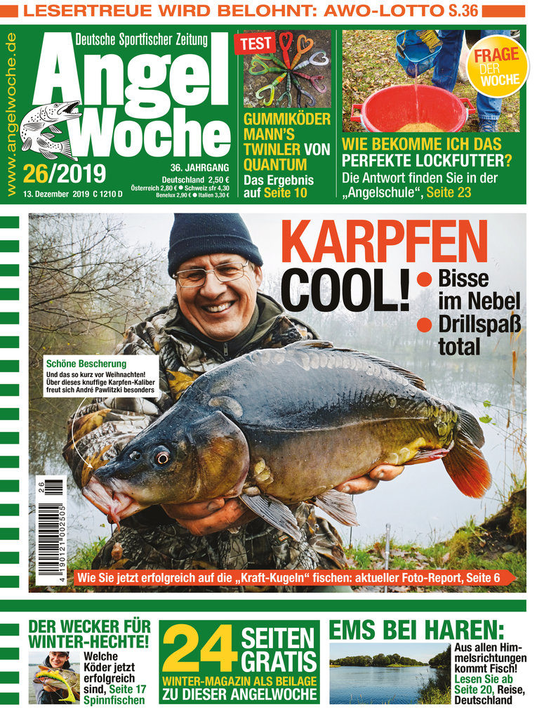 Der Titel der AngelWoche Ausgabe 26 2019.