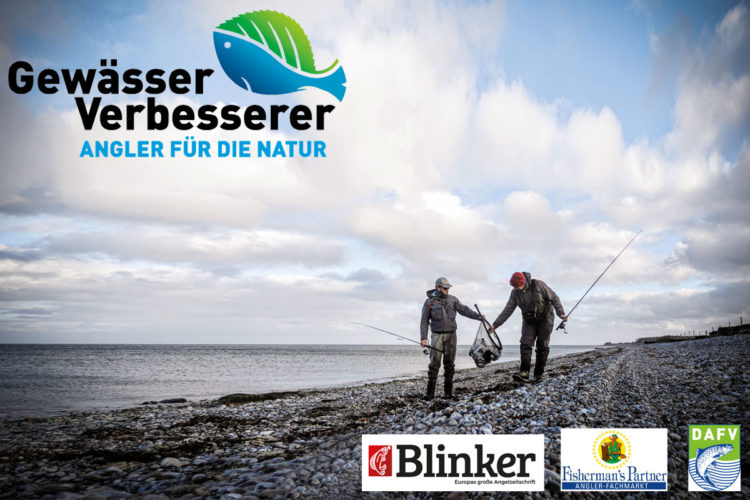 Die Gewässerverbesserer sind ein Projekt vom Blinker, dem DAFV und Fisherman’s Partner. Foto: Blinker/J.Radtke