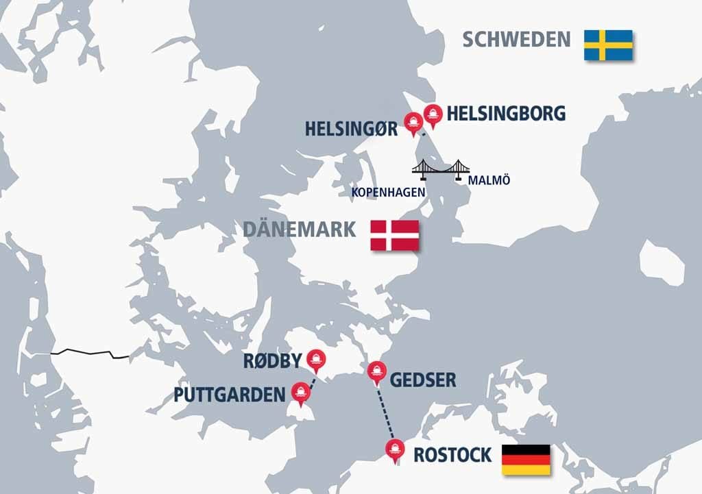 Scandlines bietet schnelle und flexbile Verbindungen auf die dänischen Ostseeinseln. Foto: Scandlines