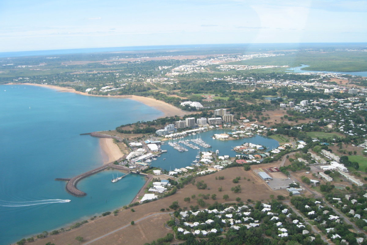 Der Unfall ereignete sich vor Cullen Bay im australischen Darwin. Bild: flickr.com