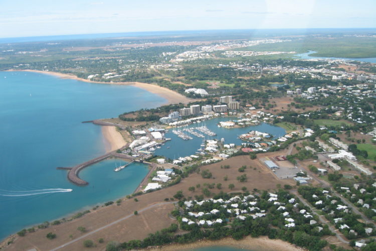 Der Unfall ereignete sich vor Cullen Bay im australischen Darwin. Bild: flickr.com