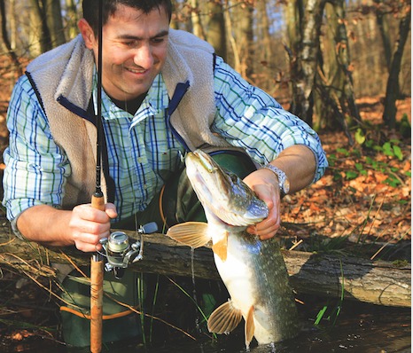 Geglückter Nackengriff: Die verschiedenen Formen, Fische mit der Hand zu landen, erfordern etwas Übung.