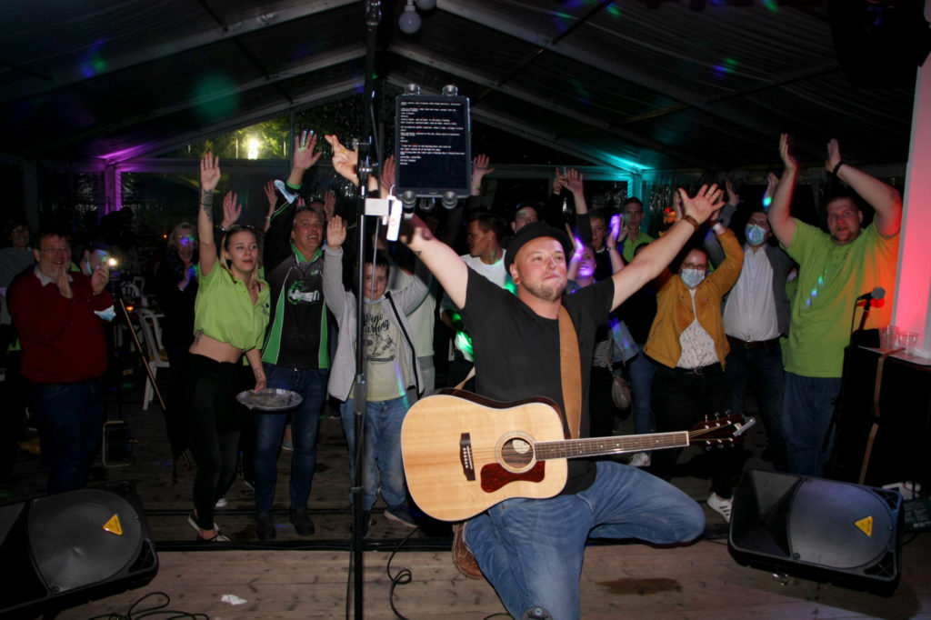 Marcel Dunker und viele weitere Musik-Acts machten den Abend zu einem echten Erlebnis. Foto: Danny Merkel