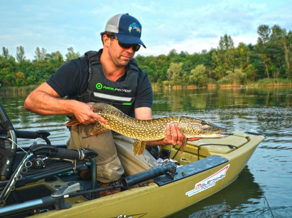 Das Angeln vom Kajak wird auch in unseren Breitengraden immer beliebter. Probieren Sie es auf der Fishing Masters Show doch mal aus! Foto: FMS