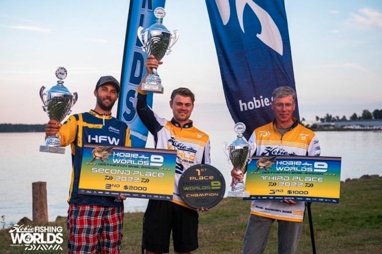 Bei der diesjährigen Kajakangel-WM, den Hobie Fishing Worlds, belegten Florian Linner (links) und Torge Schindler (rechts) zwei Plätze auf dem Siegertreppchen. Foto: Hobie Fishing Worlds