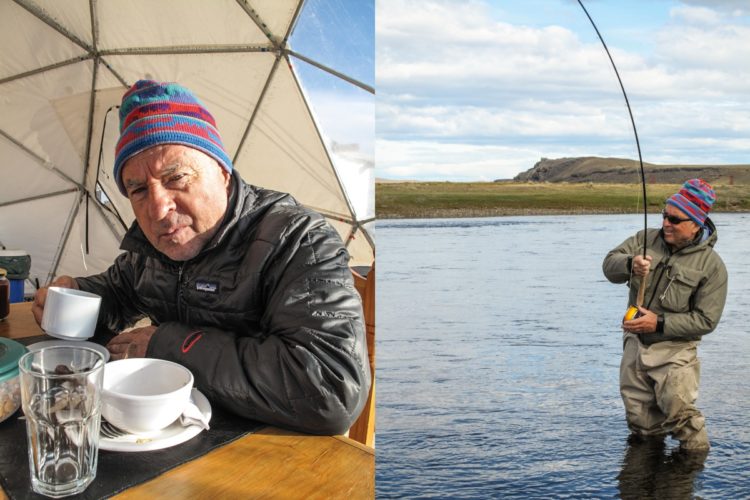 Der Gründer von „Patagonia“.Yvon Chouinard, Jahrgang 1938, fischt immer noch passionierter als viele Jüngere. Sein Motto: Jeder Wurf zählt! Und das ist nicht nur beim Fischen so … Foto: FliegenFischen / H. Stenlund