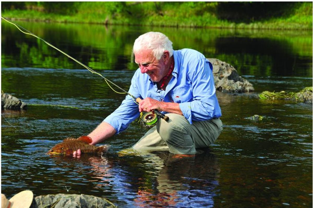 Dave Whitlock war einer der bekanntesten Fliegenfischer der Welt. Er verstarb am 25. November an den Folgen eines Schlaganfalls. Foto: Whitlock Fly Fishing