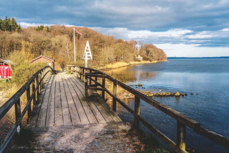 Die Flensburger Förde an der Grenze zu Dänemark.