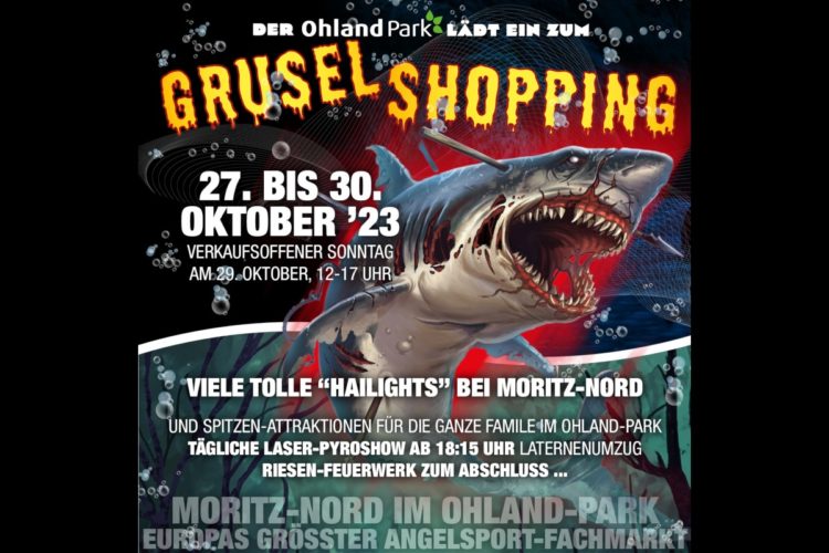 Beim „Grusel-Shopping“ vom 27. bis 30. Oktober warten tolle Angebote für Angler!