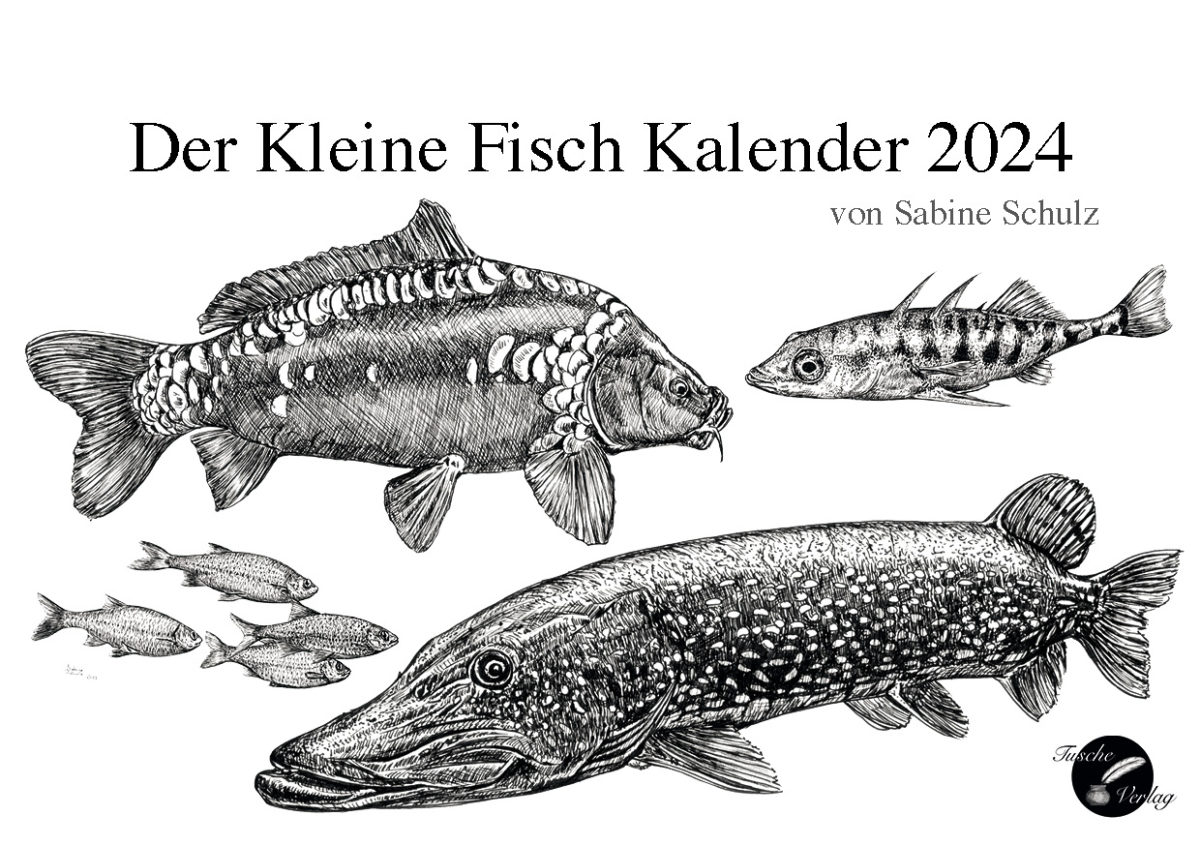 Fisch-Kalender & Fisch-Familienplaner für 2024 - BLINKER