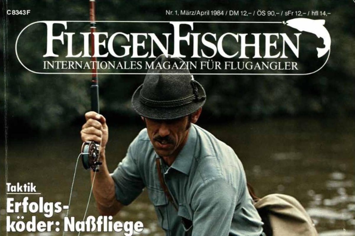 Titel der Erstausgabe von FliegenFischen, 1984