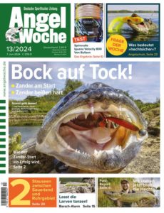Cover der Angelwoche 13/2024: Zander