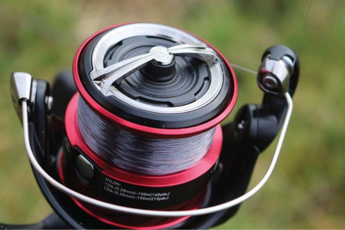 Die Frontbremse der Daiwa Ninja 4000 Match & Feeder