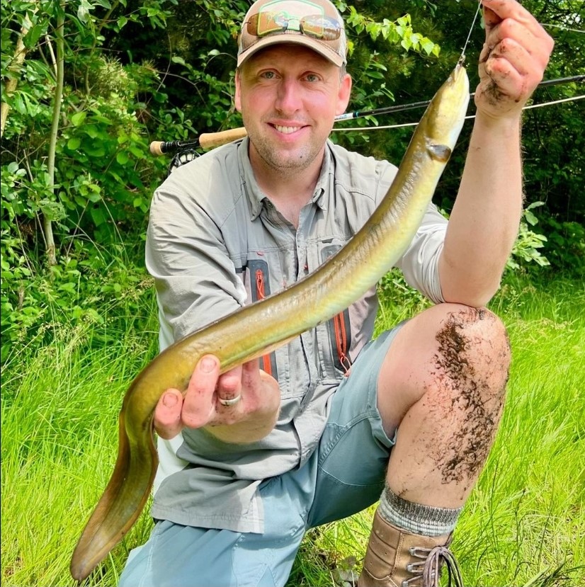 Jesper Lindquist Andersen mit dänischem Rekordaal auf Fliege