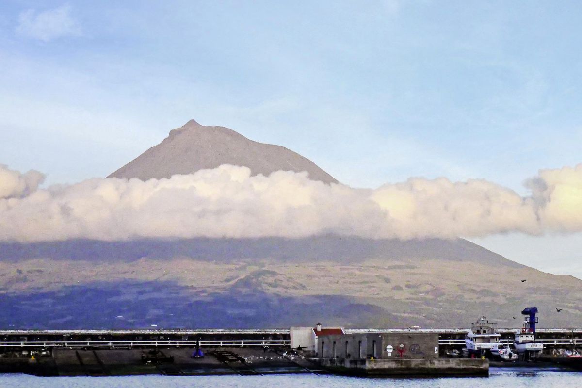 Berg Pico auf den Azoren