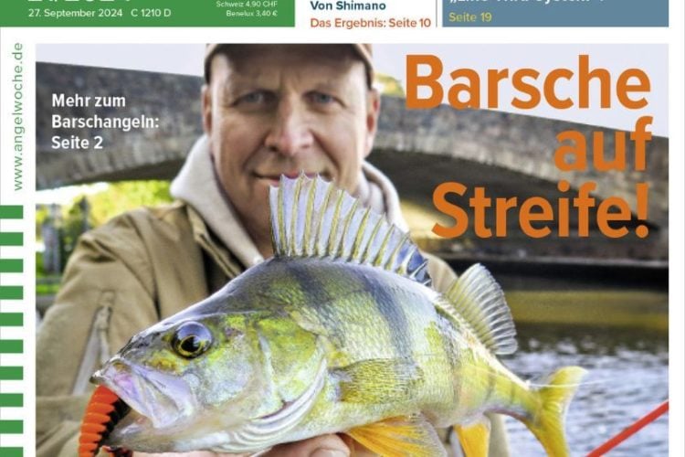 Cover der Angelwoche 21/2024: Barsche auf Streife!