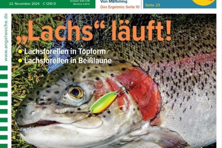 Cover der Angelwoche 25/2024: „Lachs“ läuft!