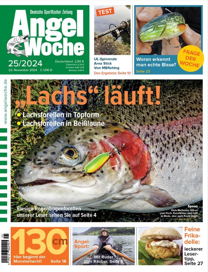 Cover der Angelwoche 25/2024: „Lachs“ läuft!