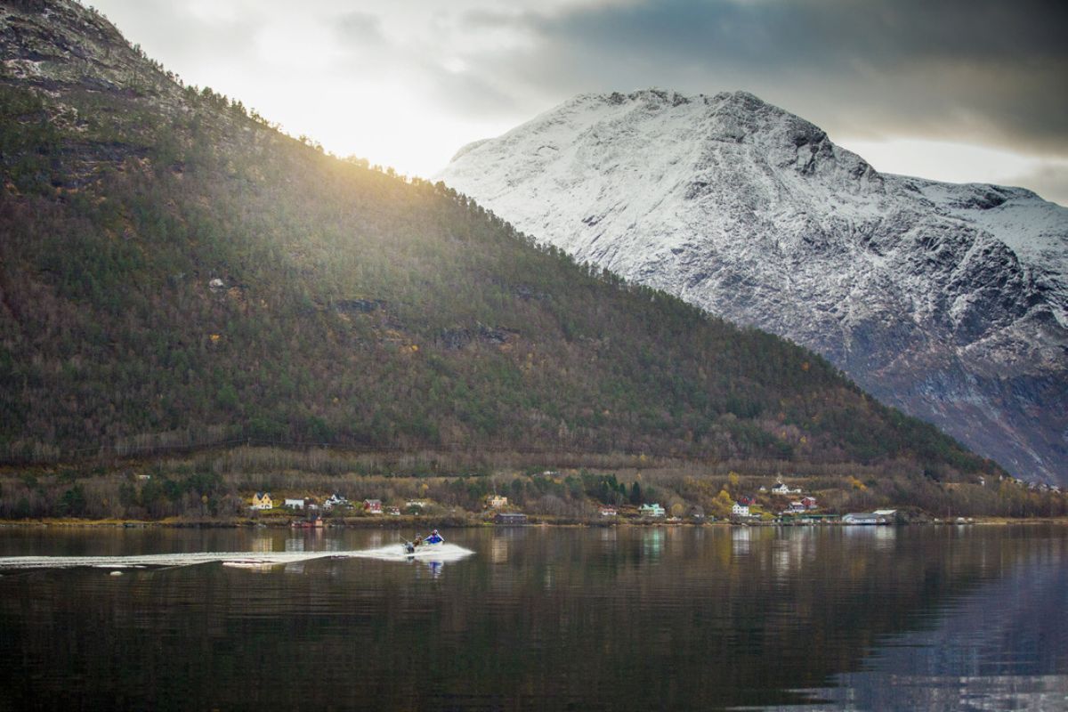 Romsdalsfjord Landschaft