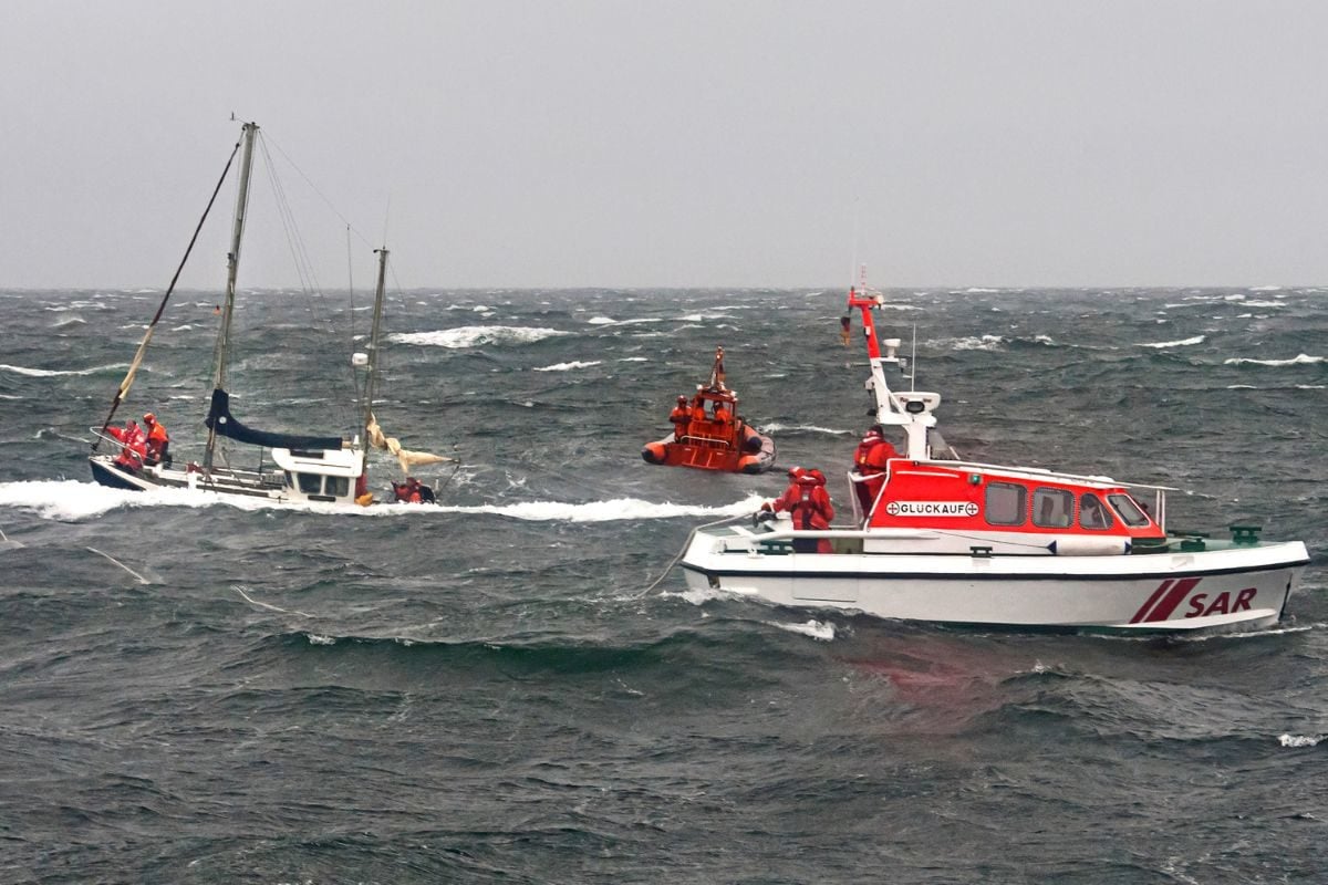 Seenotretter im Einsatz