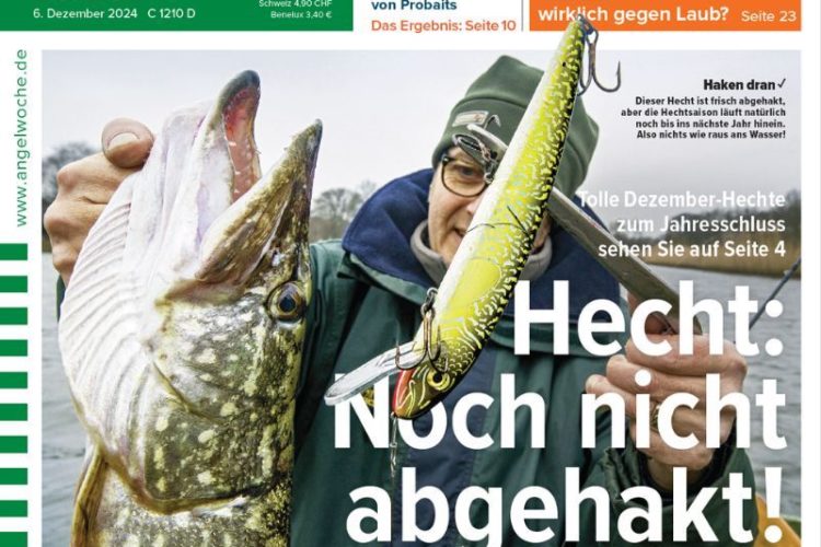 Cover der Angelwoche 26/2024: Hecht ist noch nicht abgehakt