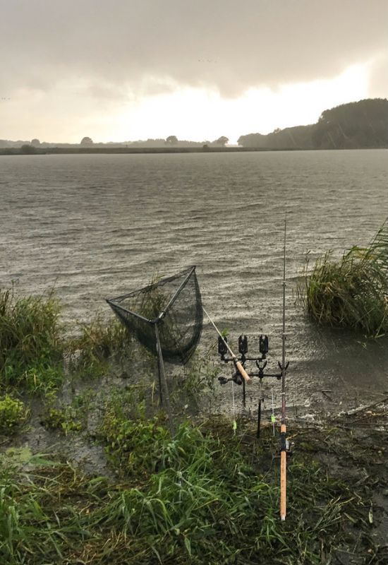 „Schietwetter“ mit Wind und Regen