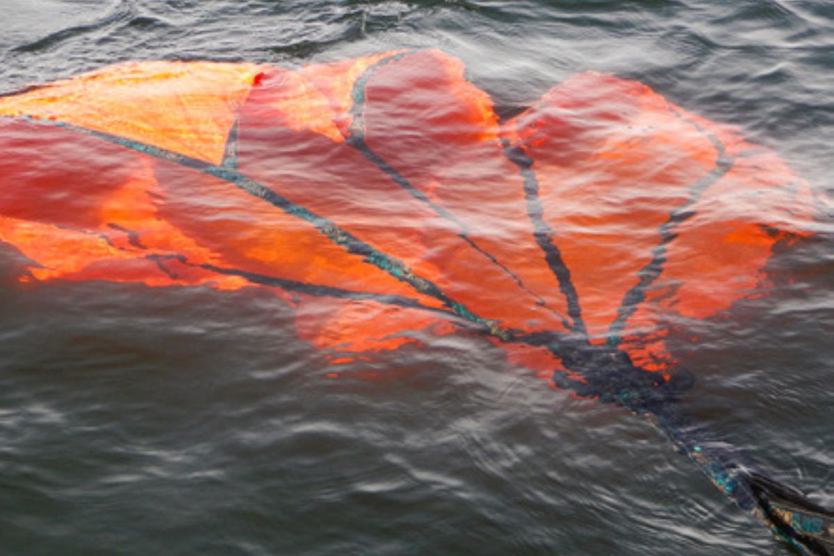 Driftanker, Driftsack, Treibanker im Wasser