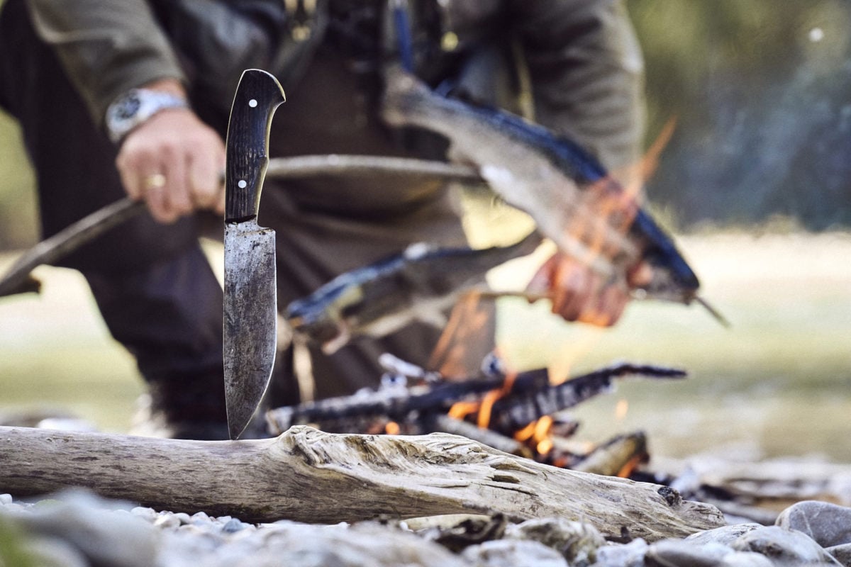 Wie lang darf die Klinge bei einem Messer für Angler sein?