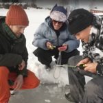 Eisfischen in Finnland Abenteuerwoche Aditotoro und Paul Frege